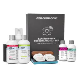 COLOURLOCK Leather Fresh C & P Set - Naha- ja pinnavärvi hoolduskomplekt, värvitu